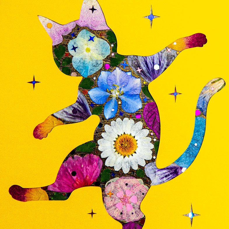 Dancing Cat - | Petal & Still