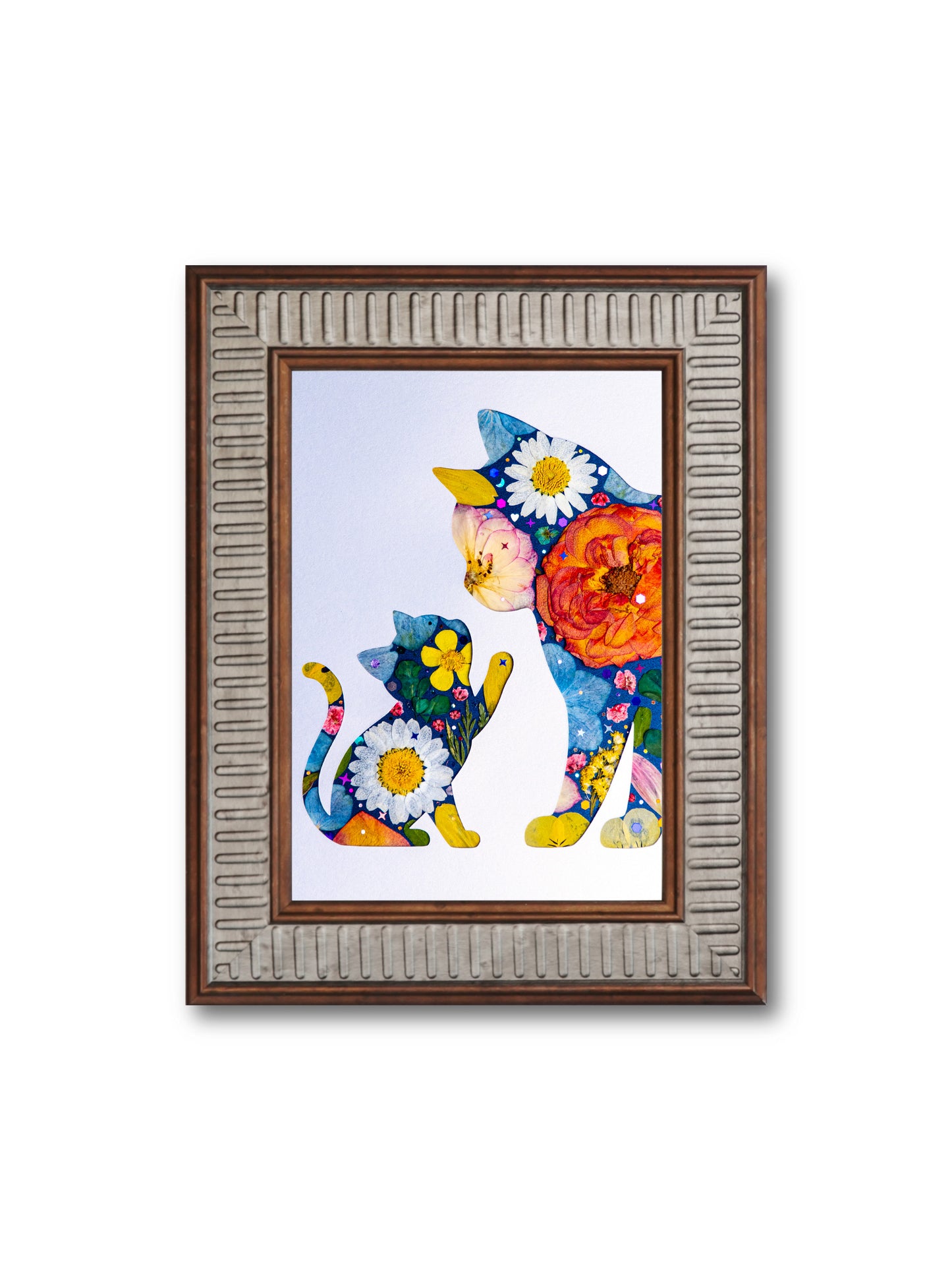 Tender Cat: Amber Dawn 5″×7″