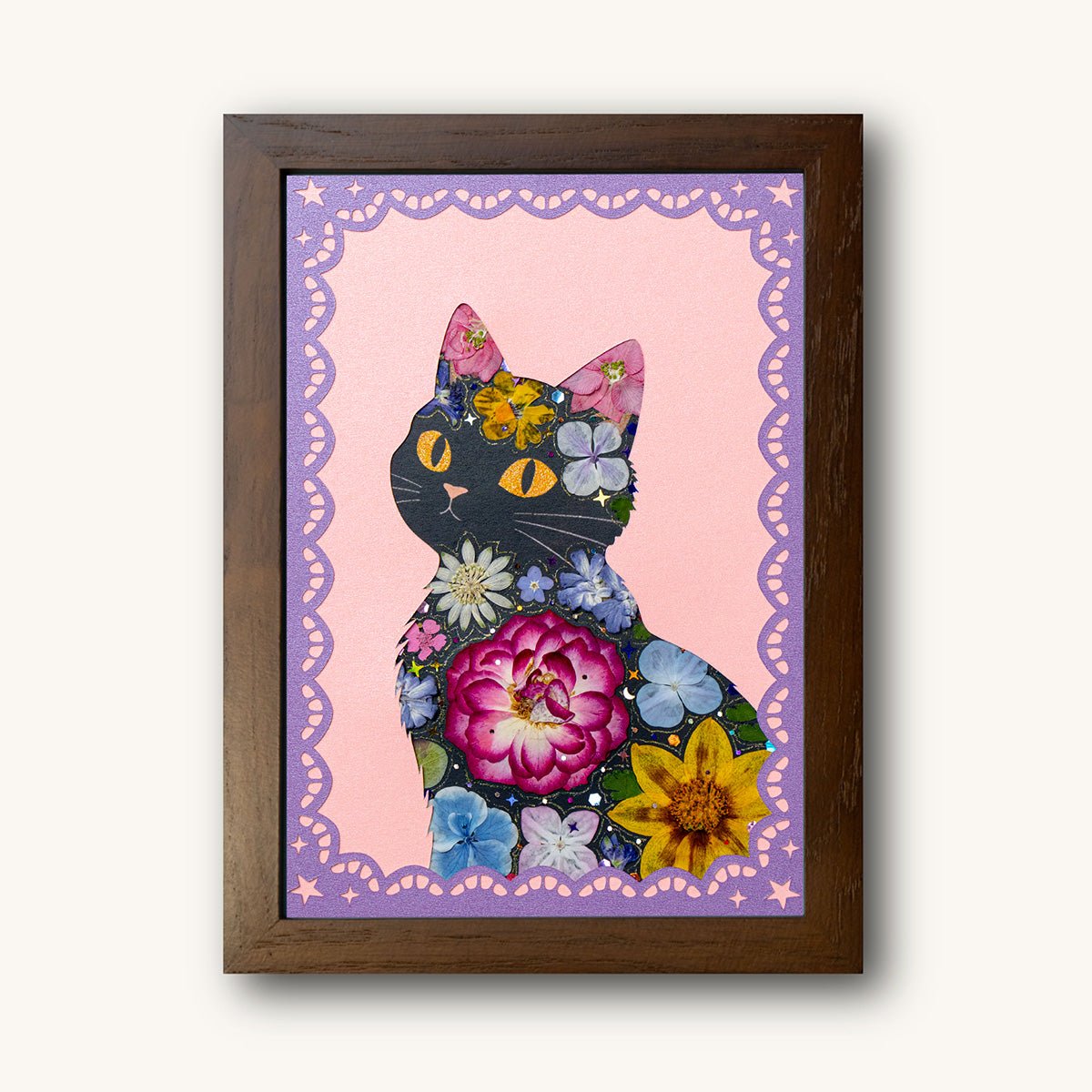 Amber Glance - Black Cat - | Petal & Still