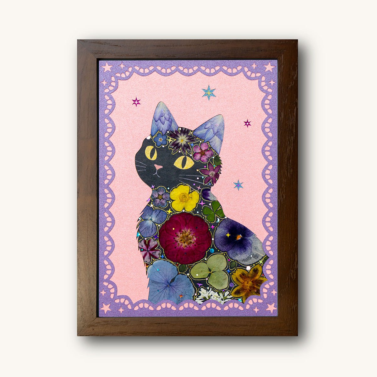Amber Glance - Black Cat - | Petal & Still