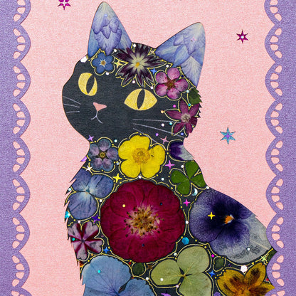 Amber Glance - Black Cat - | Petal & Still