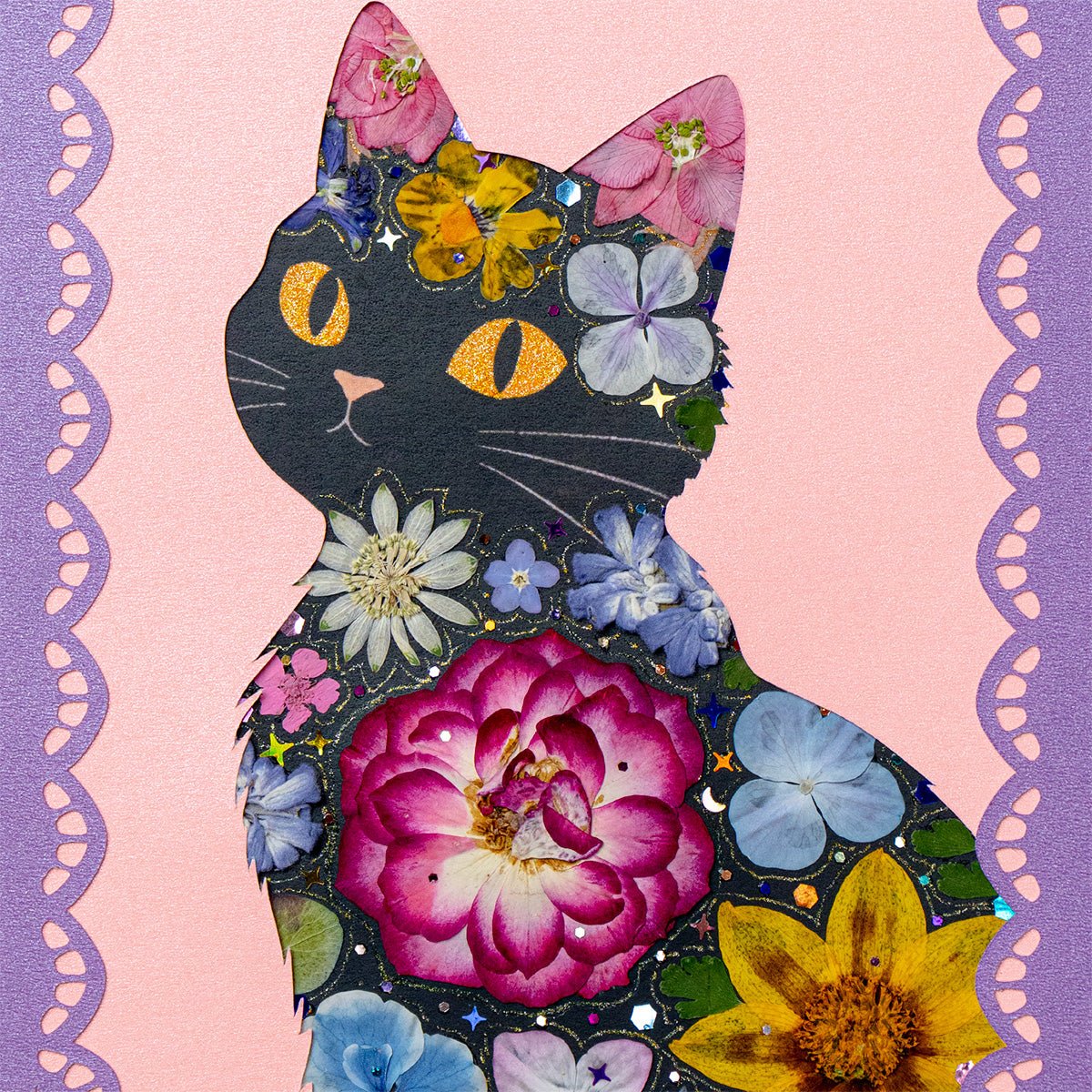Amber Glance - Black Cat - | Petal & Still