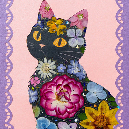 Amber Glance - Black Cat - | Petal & Still