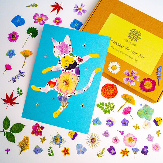 DIY Art Kit: Dancing Cat - | Petal & Still