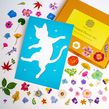 DIY Art Kit: Dancing Cat - | Petal & Still