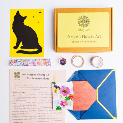 DIY Art Kit: Dreamy Cat - | Petal & Still