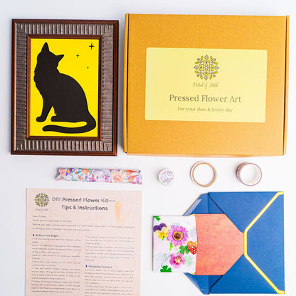 DIY Art Kit: Dreamy Cat - | Petal & Still