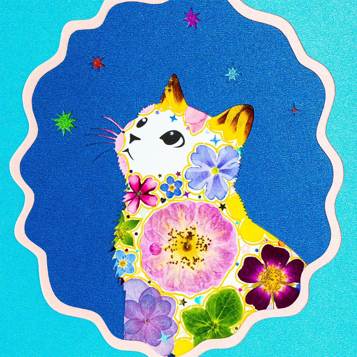 Evening Air - Looking Up Cat - | Petal & Still