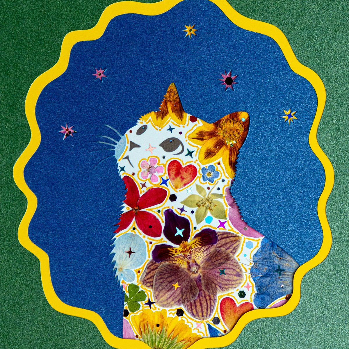 Forest Dream - Looking Up Cat - | Petal & Still