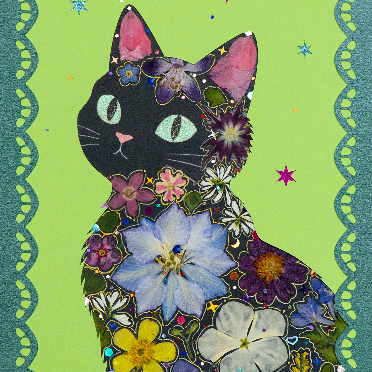 Lucky Green – Black Cat - | Petal & Still
