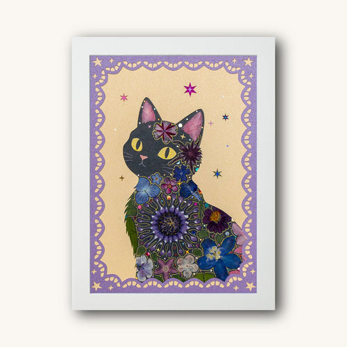 Lucky Shadow - Black Cat - | Petal & Still
