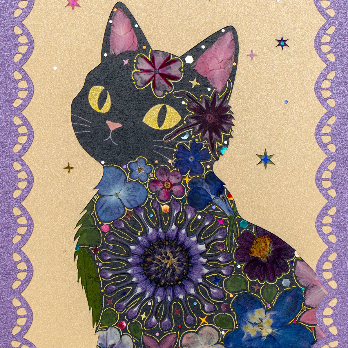 Lucky Shadow - Black Cat - | Petal & Still