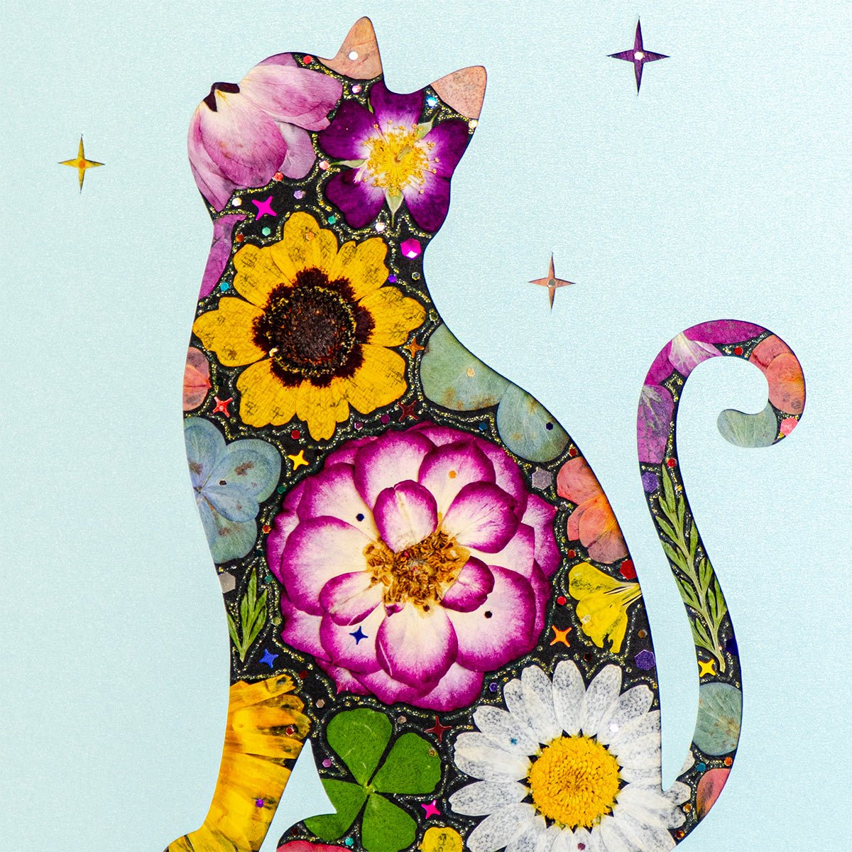 Luminous Reverie - Moonlit Cat - | Petal & Still