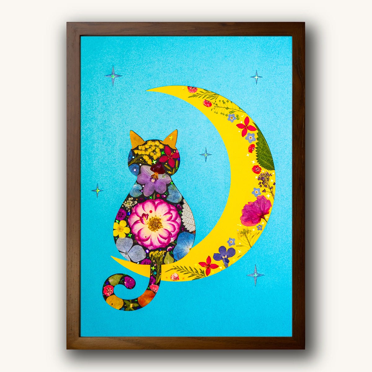 Midnight Lullaby - Moon Cat - | Petal & Still