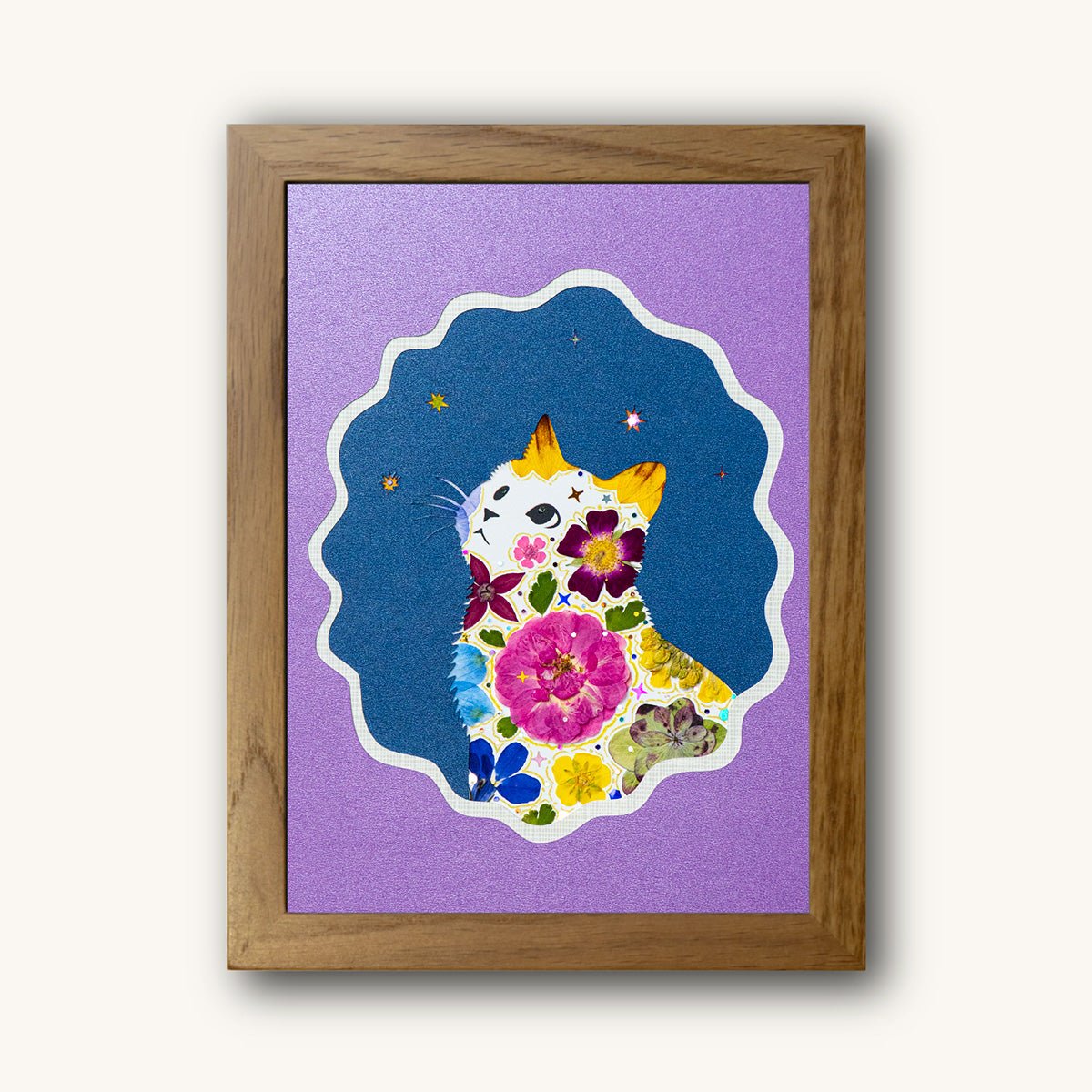 Mystic Twilight - Looking Up Cat - | Petal & Still