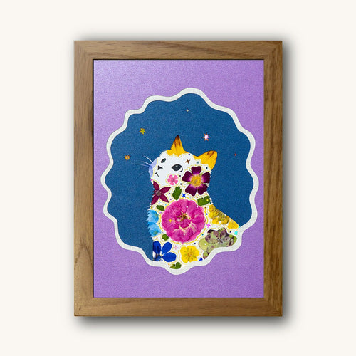 Mystic Twilight - Looking Up Cat - | Petal & Still