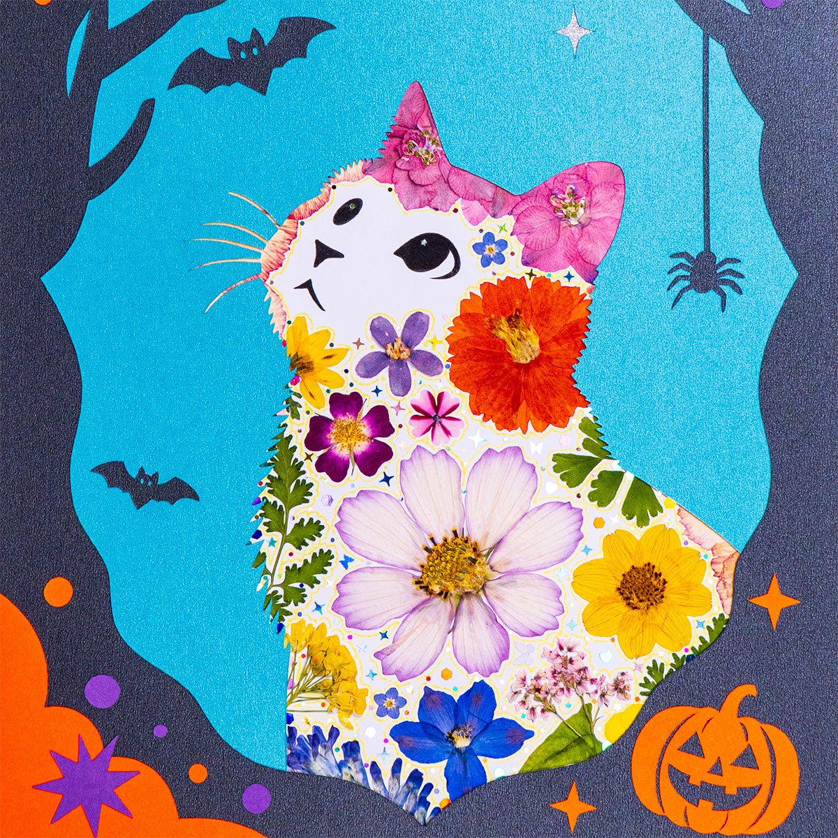 October Magic - Looking Up Cat - | Petal & Still