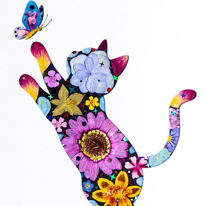 Playful Cat - | Petal & Still