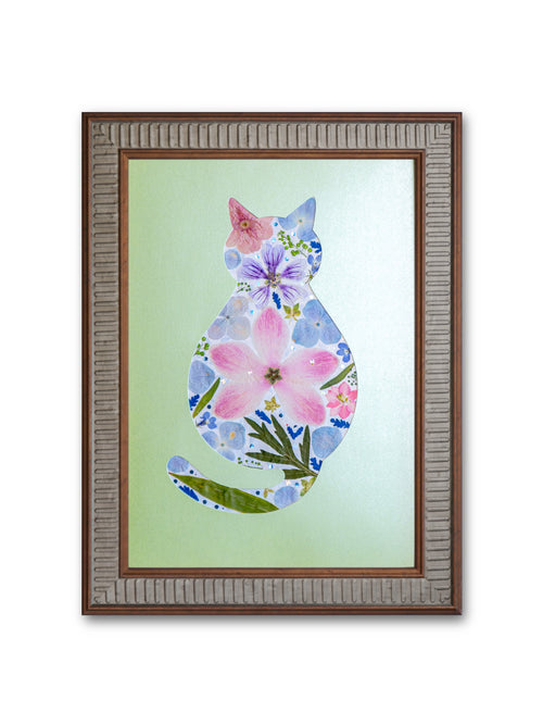 Cozy Cat: Spring Breeze 8.3″×11.7″