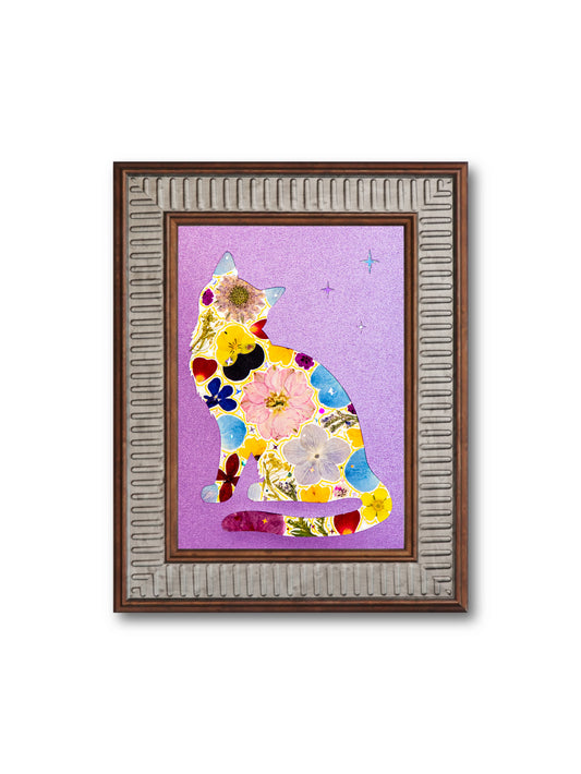 Dreamy Cat: Mystic Twilight 5″×7″