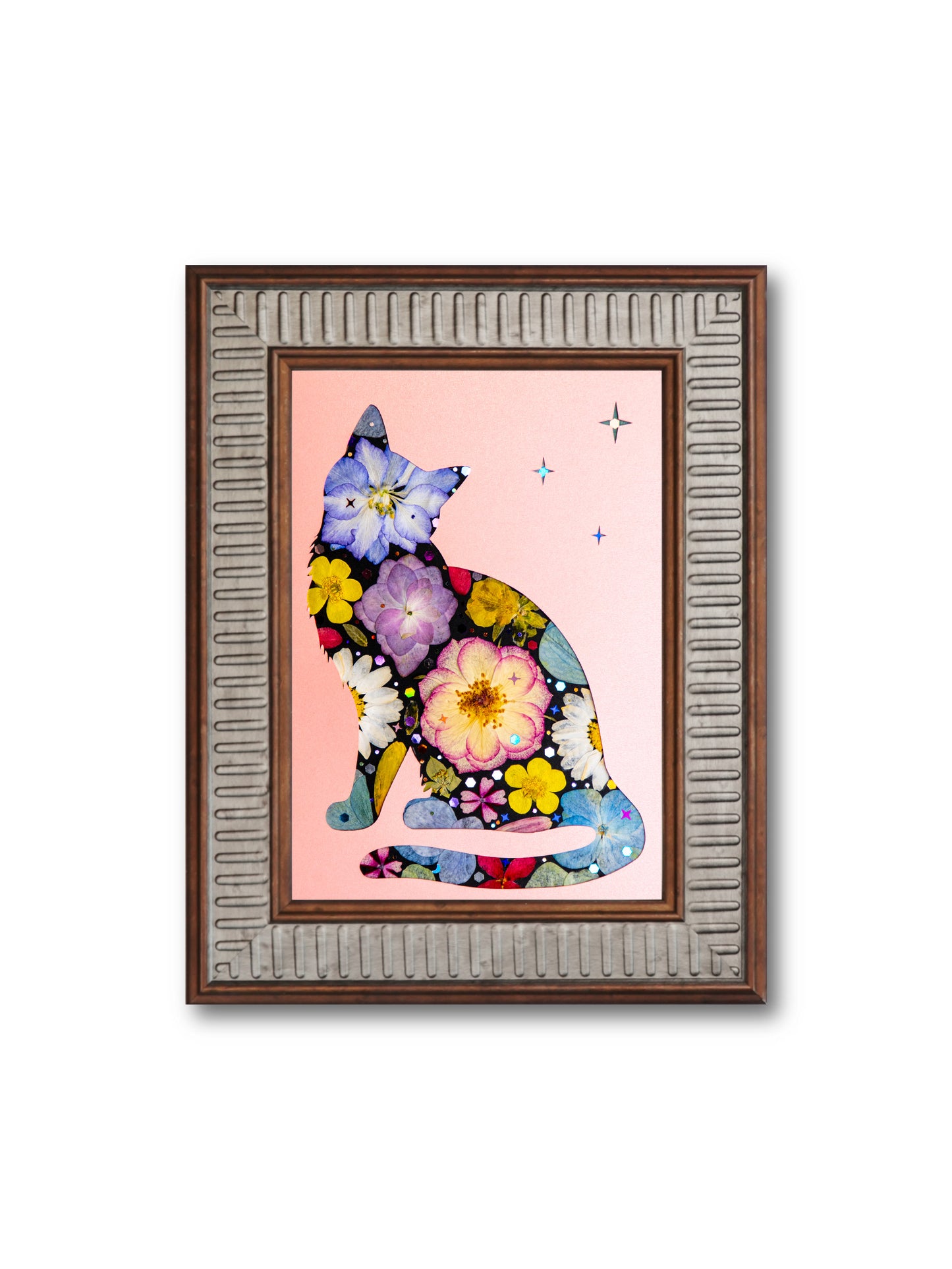 Dreamy Cat: Rosy Nebula 5″×7″