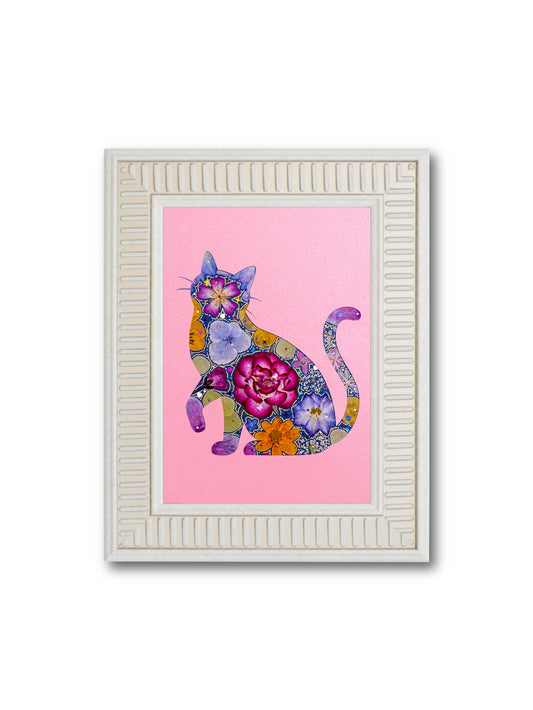 Lively Cat: Blush Romance 5″×7″