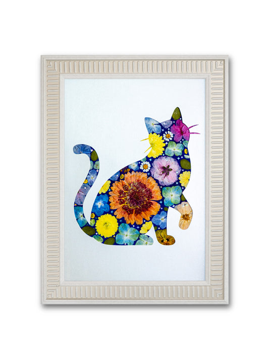 Lively Cat: Pure Vitality 8.3″×11.7″