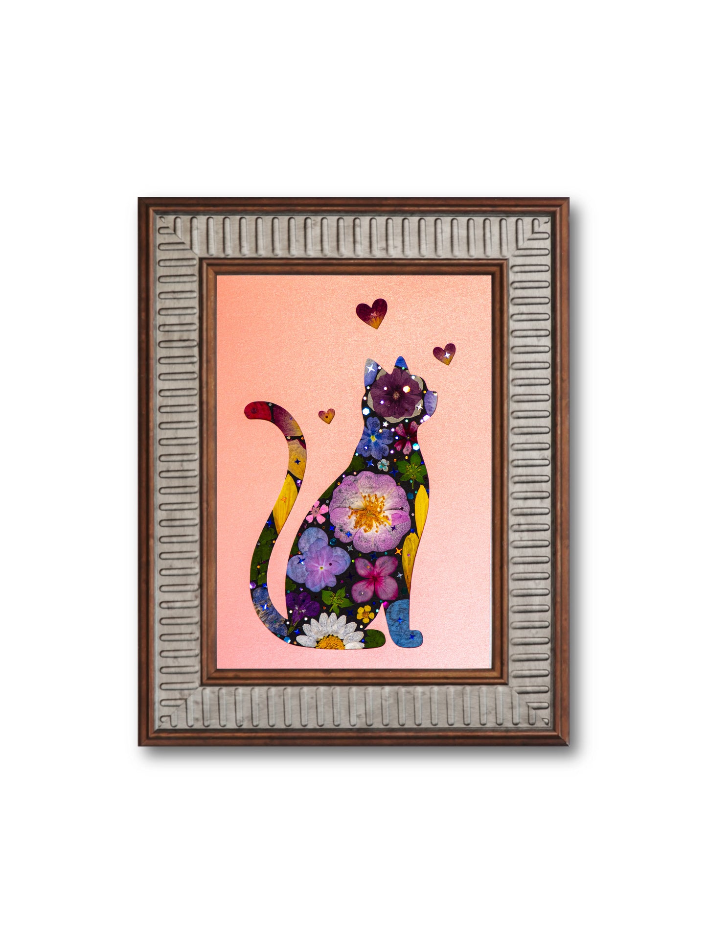 Lover Cat: Blush Devotion 5″×7″