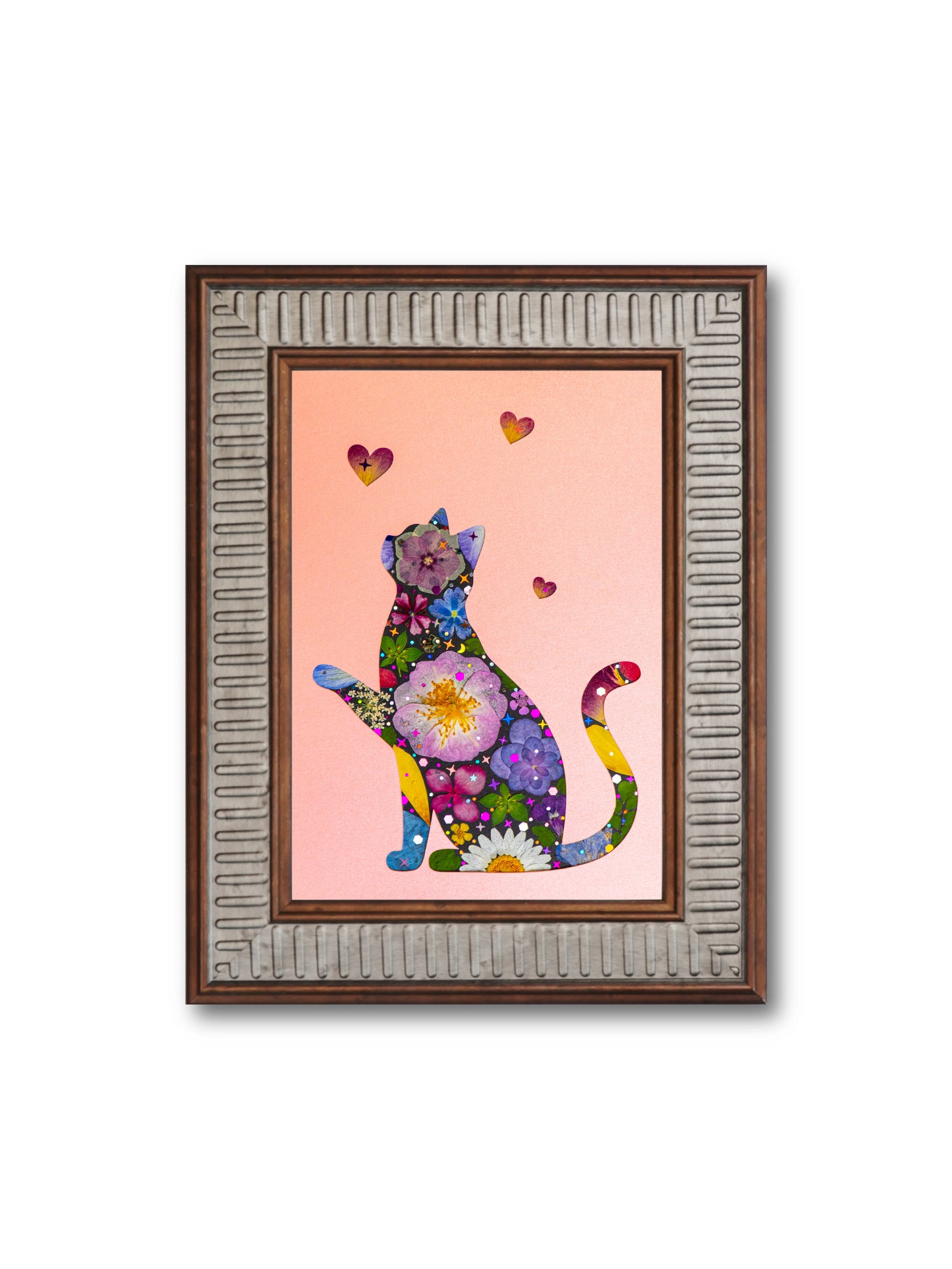 Lover Cat: Rosy Affection 5″×7″