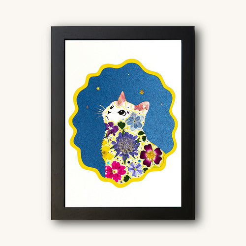 Pure Aspiration - Looking Up Cat - | Petal & Still