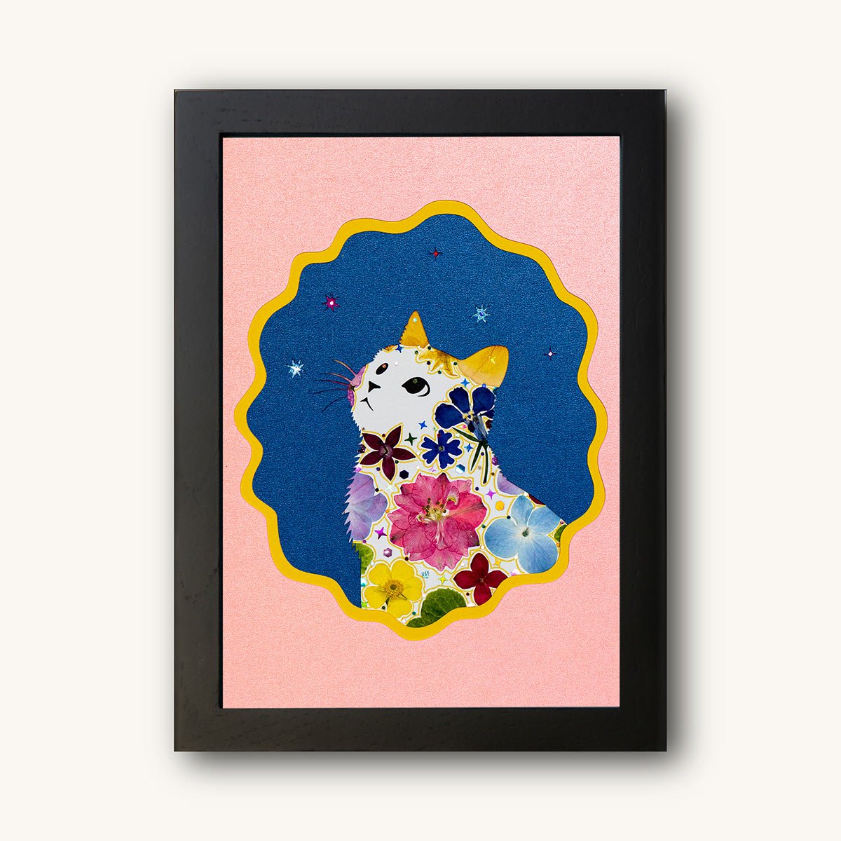 Romantic Galaxy - Looking Up Cat - | Petal & Still