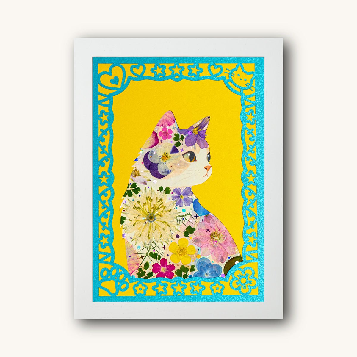 Solar Bloom - Gazing Cat - | Petal & Still