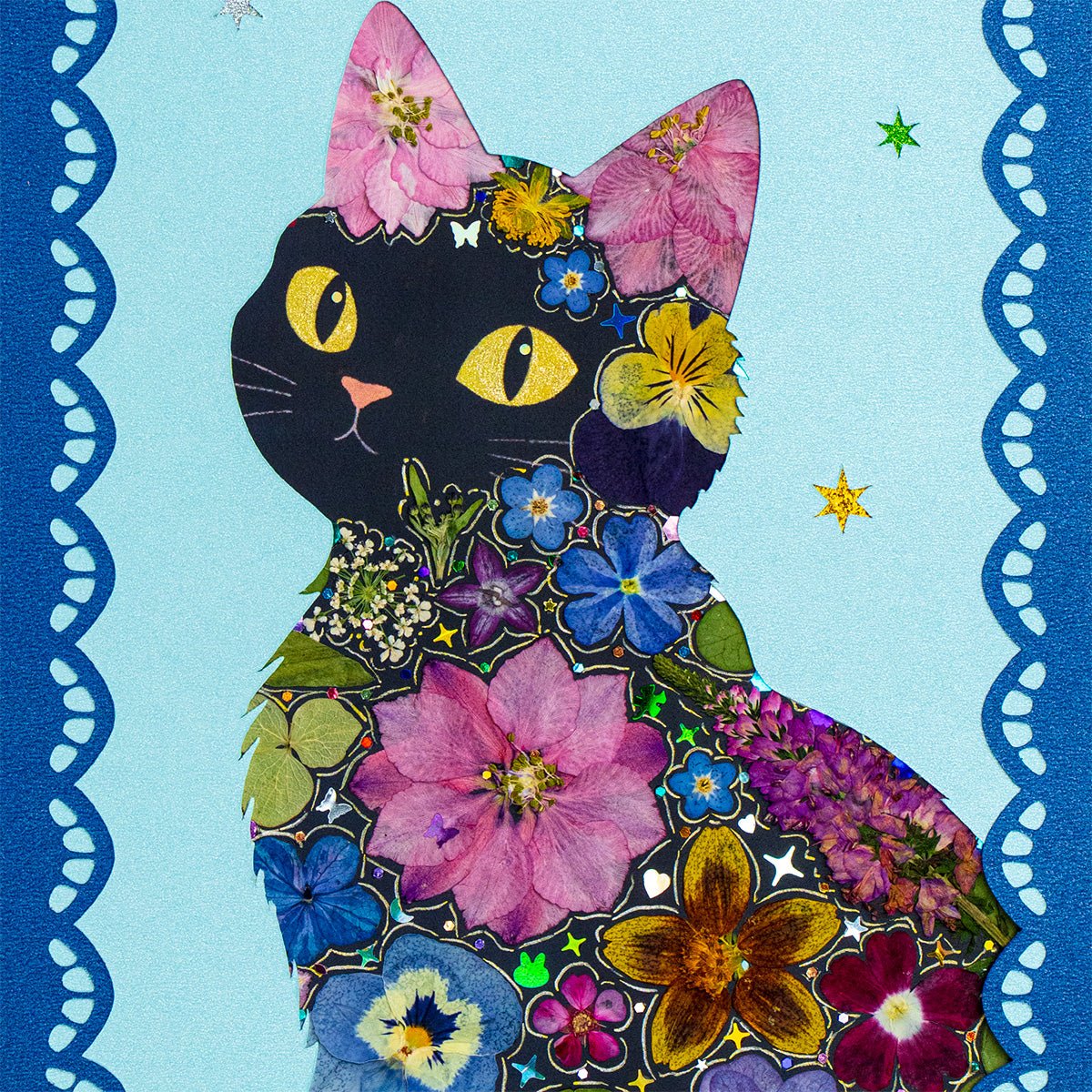 Starry Eyed - Black Cat - | Petal & Still