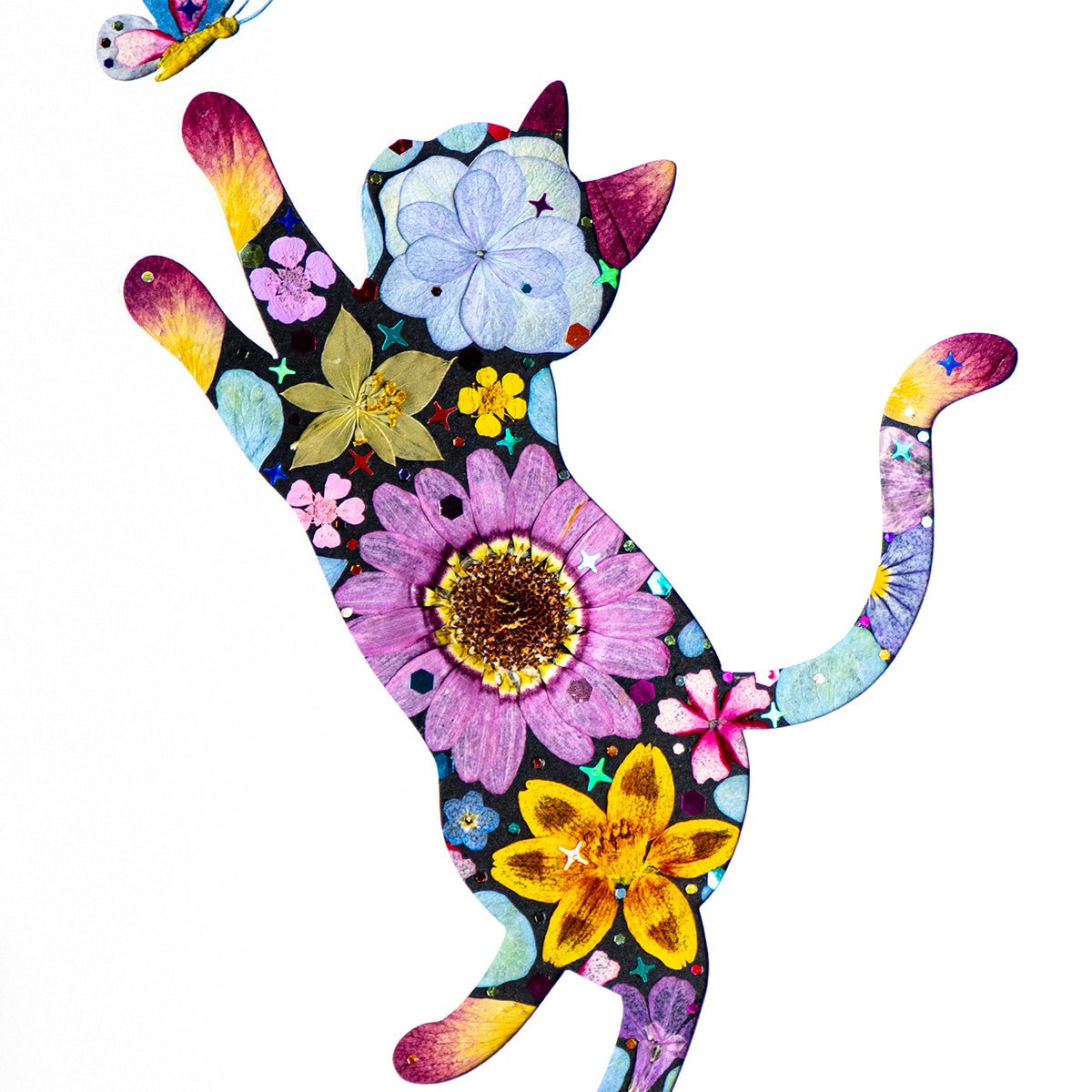 Summer Flight - Playful Cat - | Petal & Still