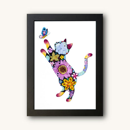 Summer Flight - Playful Cat - | Petal & Still