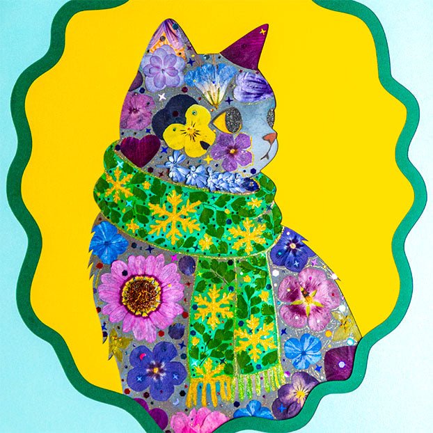 Winter Cat - | Petal & Still