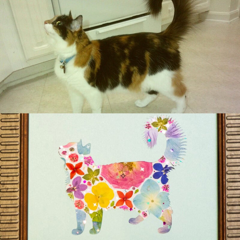 Custom Pressed Flower Art