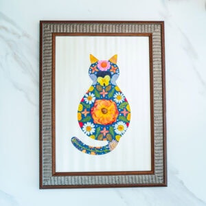 pressed_flower_art_kit_cat_cozy_amber_bloom Cozy Cat: Amber Bloom