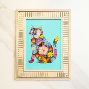 Elegant Cat: Breeze Bloom