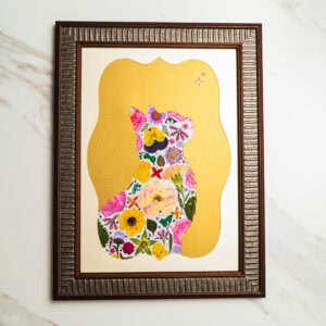 pressed_flower_art_kit_cat_sky_golden_wish Sky Cat: Golden Wish