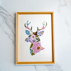 pressed_flower_art_kit_deer_gentle_soft_dream Gentle Deer: Soft Dream