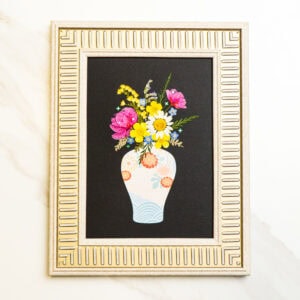 Poetic Vase: Midnight Garden