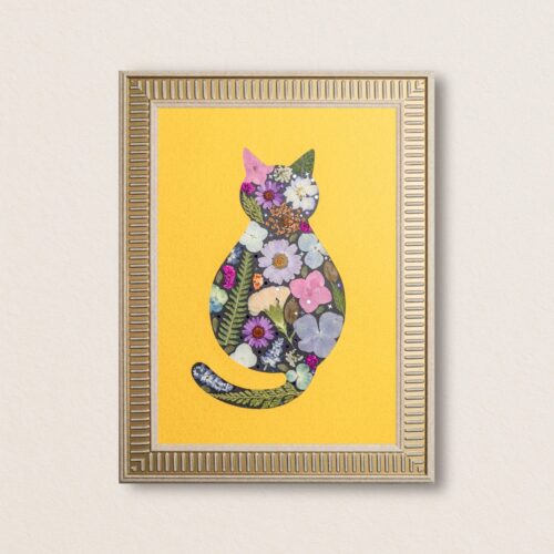 Cozy Cat: Summer Glow 8.3"×11.7"