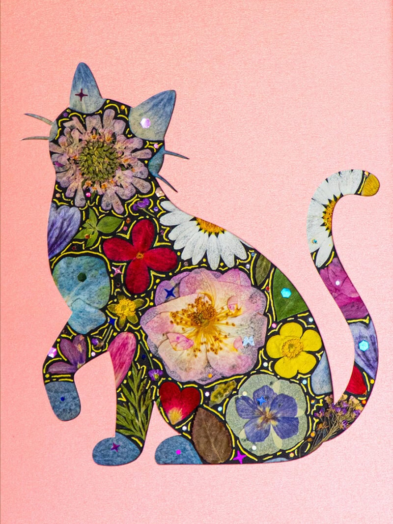 Lively Cat: Vivid Rest 5"×7"
