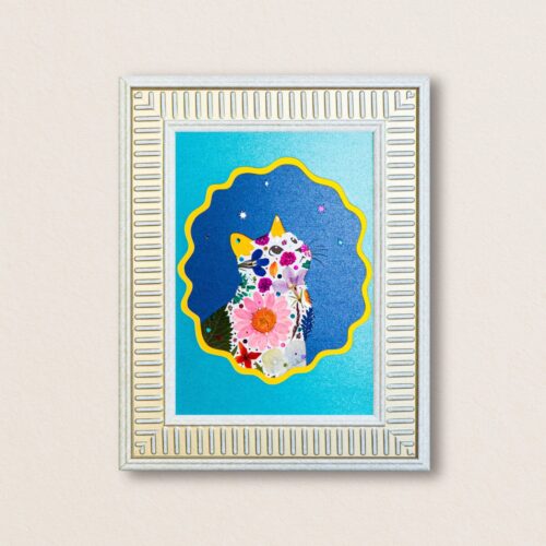 Looking Up Cat: First Light 5"×7"