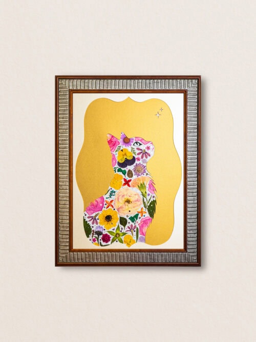 Sky Cat: Golden Wish 8.3"×11.7"