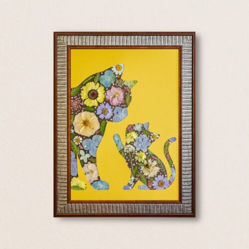 Tender Cat: Golden Bond 8.3"×11.7"