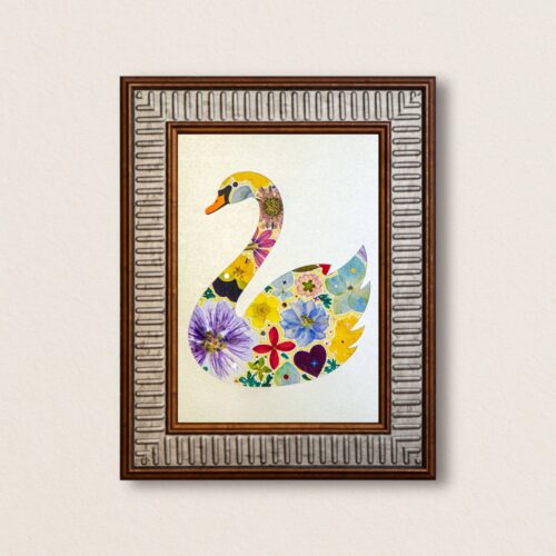 Dreamy Swan: Morning Grace 5"×7"